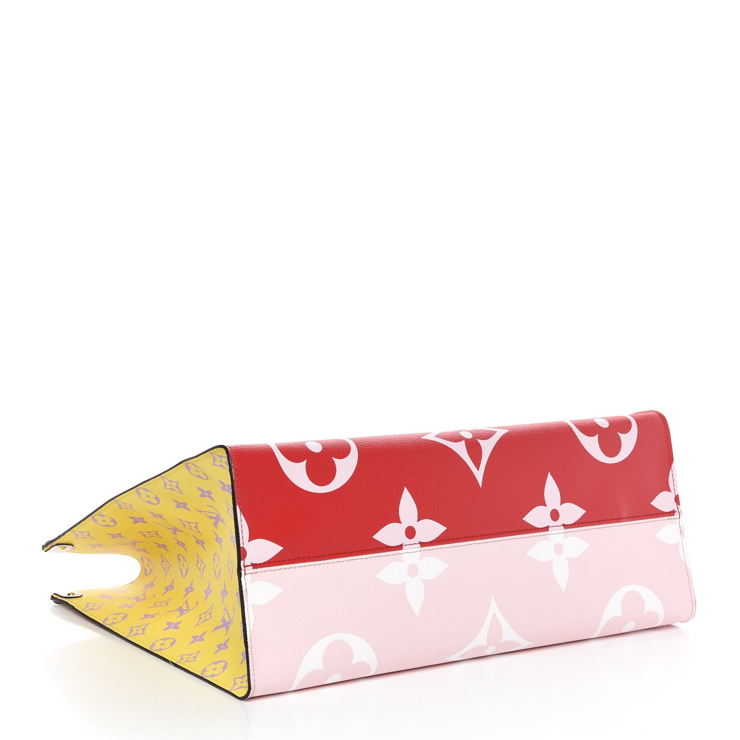 Louis Vuitton Monogram Giant Onthego GM Rouge Rose 5 of 9