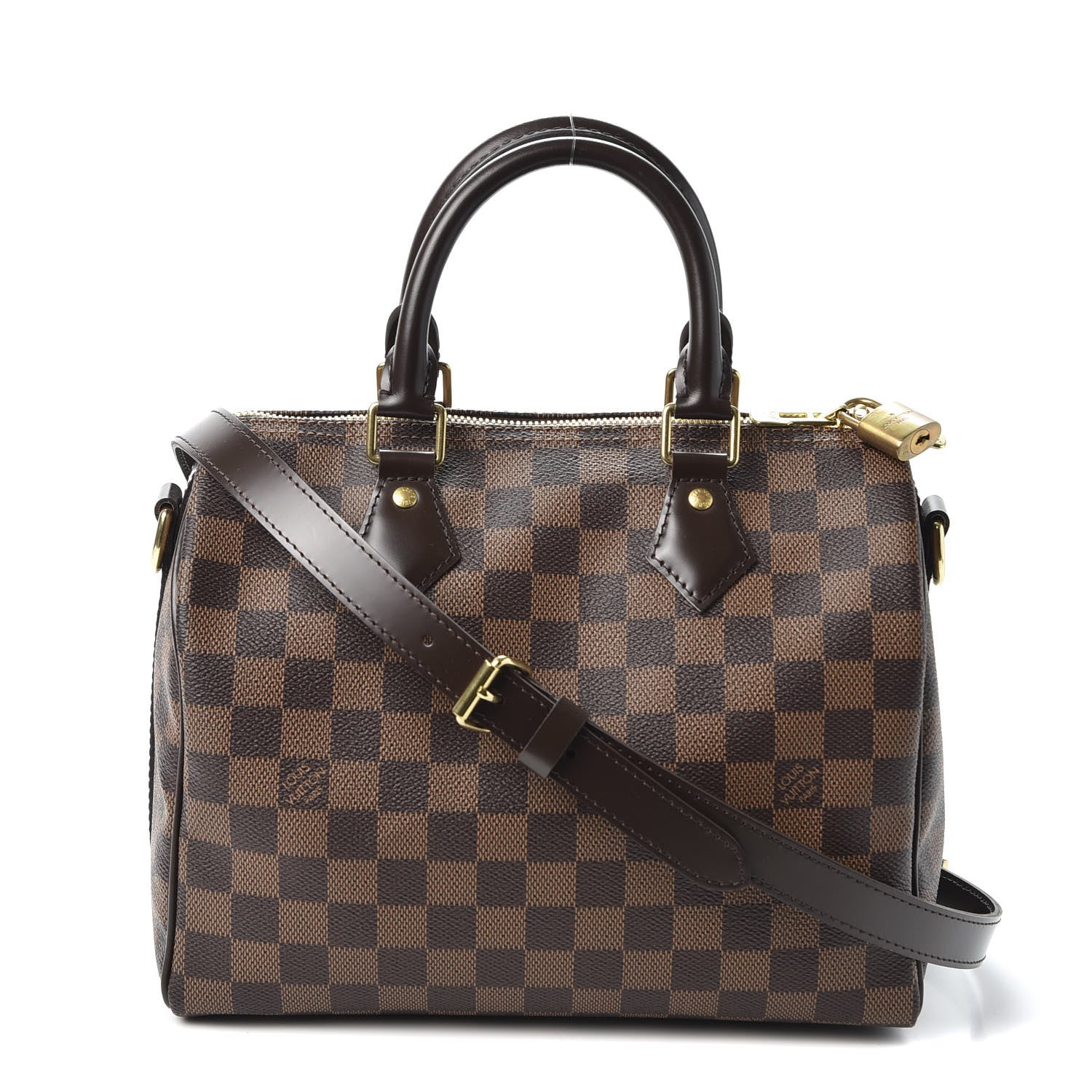 Louis Vuitton Damier Ebene Speedy Bandouliere 25 1 of 8