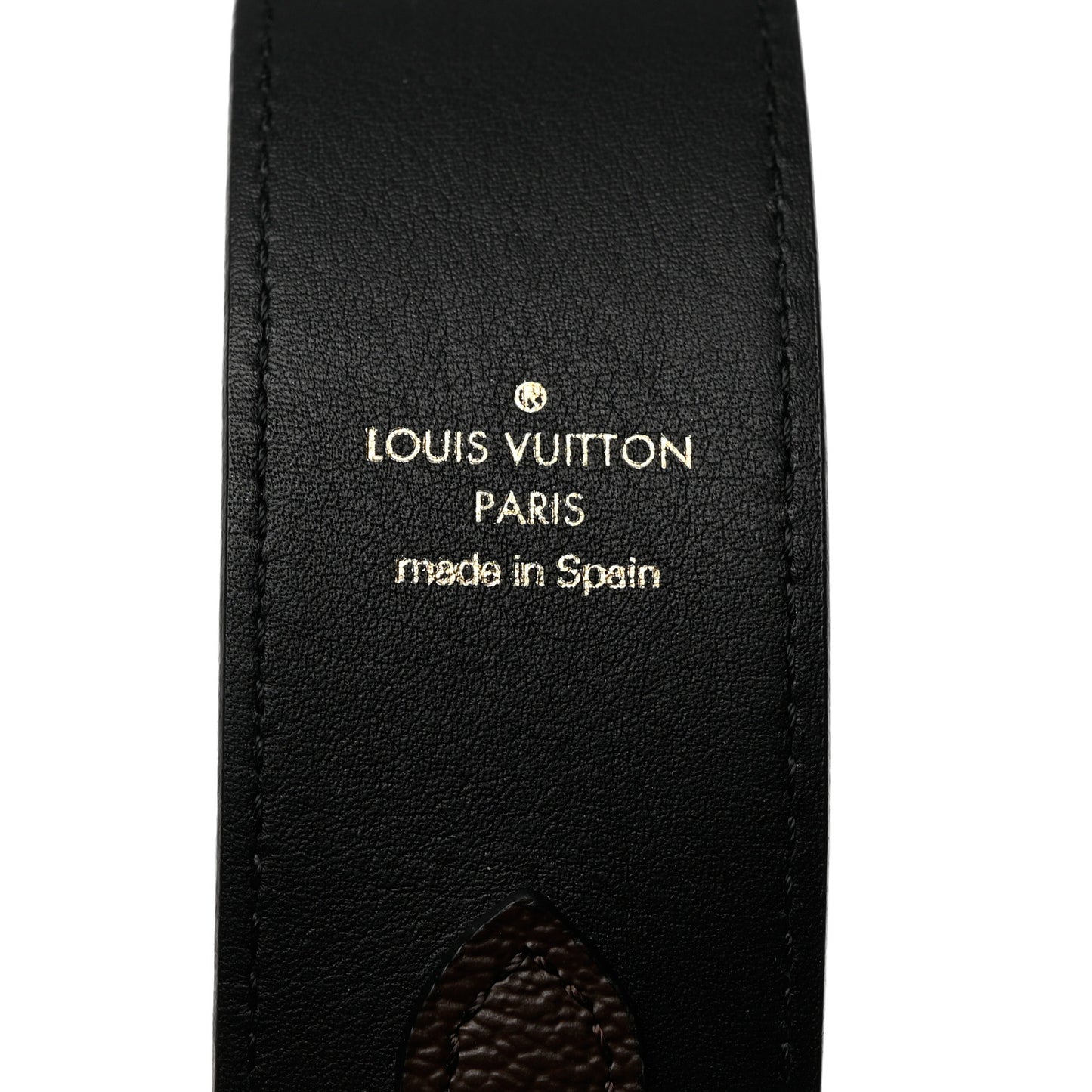 Monogram Bandouliere Shoulder Strap Black