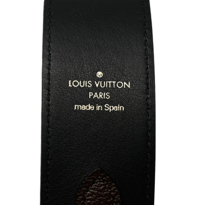 Louis Vuitton Monogram Bandouliere Shoulder Strap Black 3 of 5