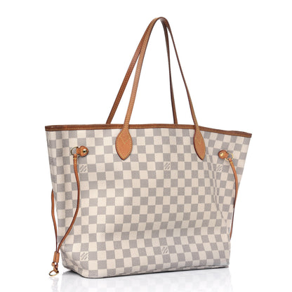 Louis Vuitton Damier Azur Neverfull MM 2 of 12