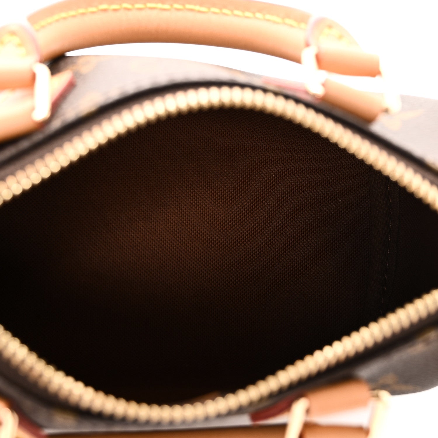 Louis Vuitton Monogram Nano Speedy Bandouliere 5 of 9