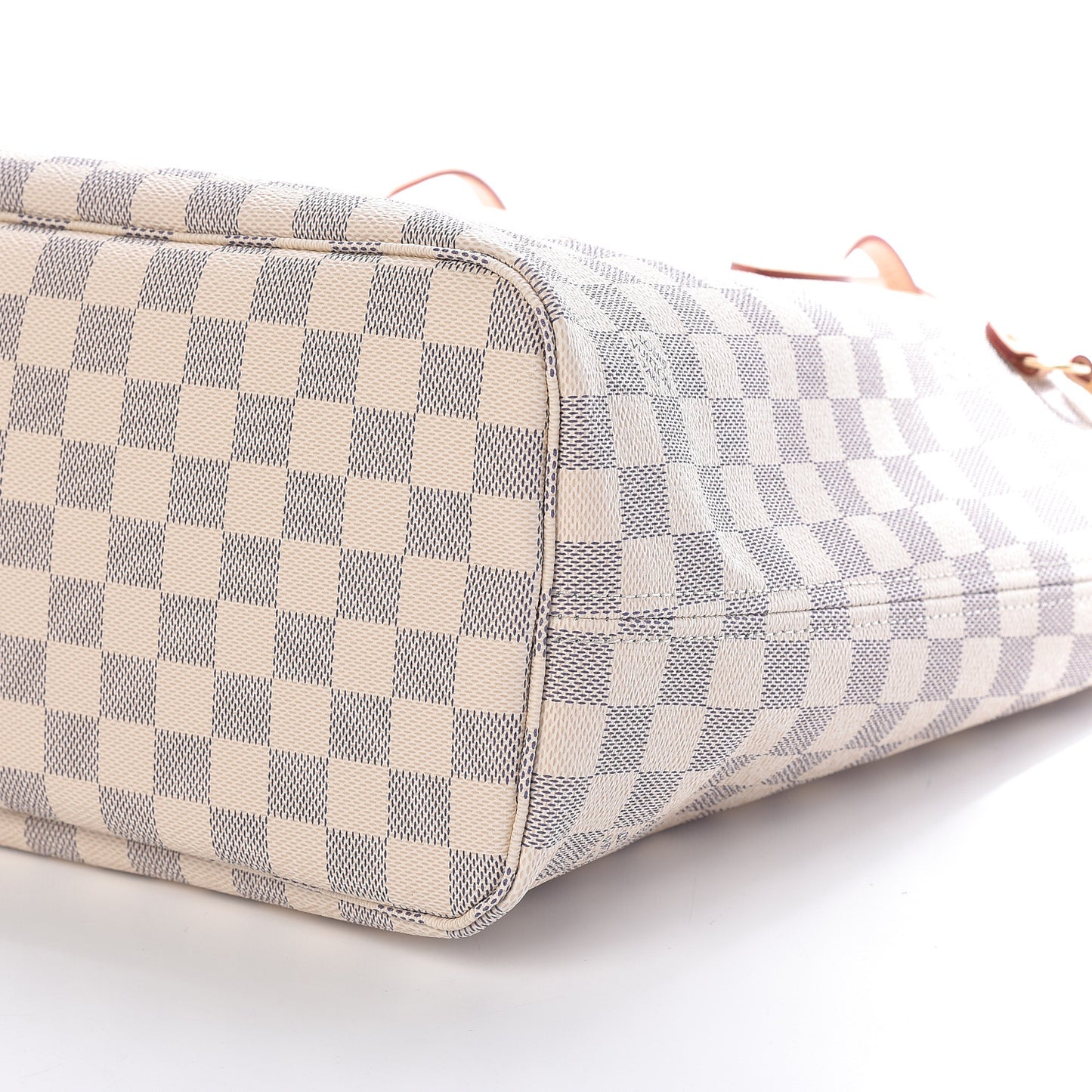 Damier Azur Neo Neverfull MM Rose Ballerine