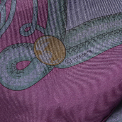 Hermes Silk Dip Dyed Brandebourgs Scarf 90 5 of 5