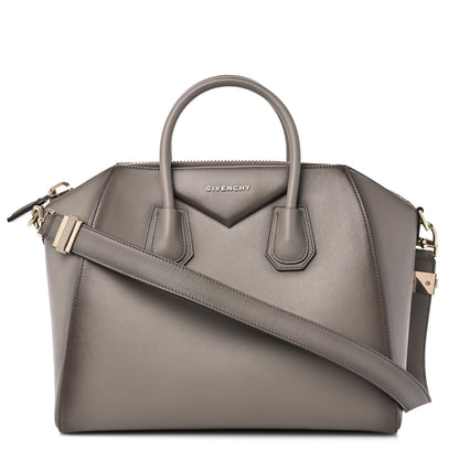 Givenchy Antique Calfskin Medium Antigona Grey 1 of 15