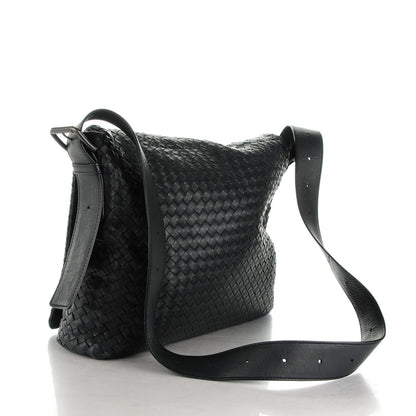 Bottega Veneta Nappa Intrecciato Messenger Bag Tourmaline 3 of 7