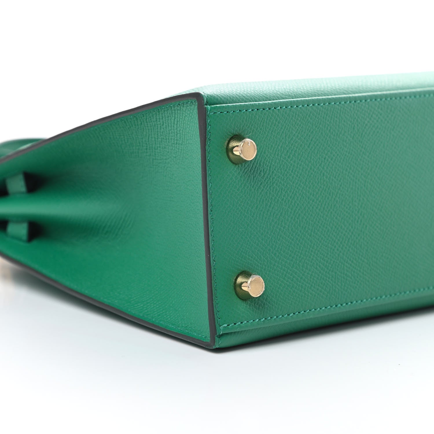 Hermes Epsom Kelly Sellier 25 Vert Vertigo 8 of 11