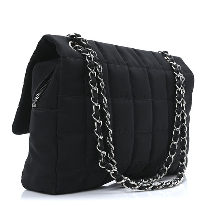 Chanel Nylon Square Quilted Flap Black 3 of 10