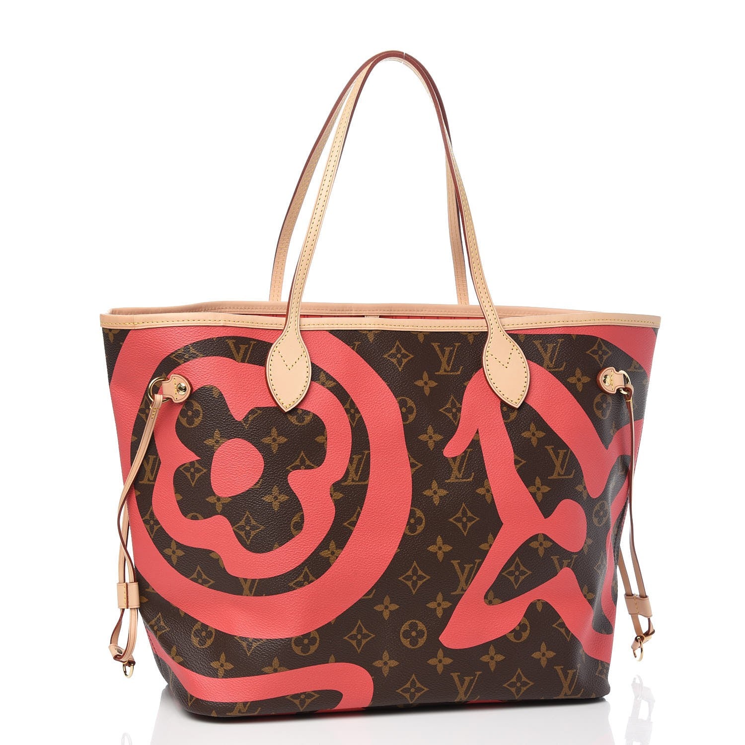 Louis Vuitton Monogram Tahitienne Saint Tropez Neverfull MM 4 of 8