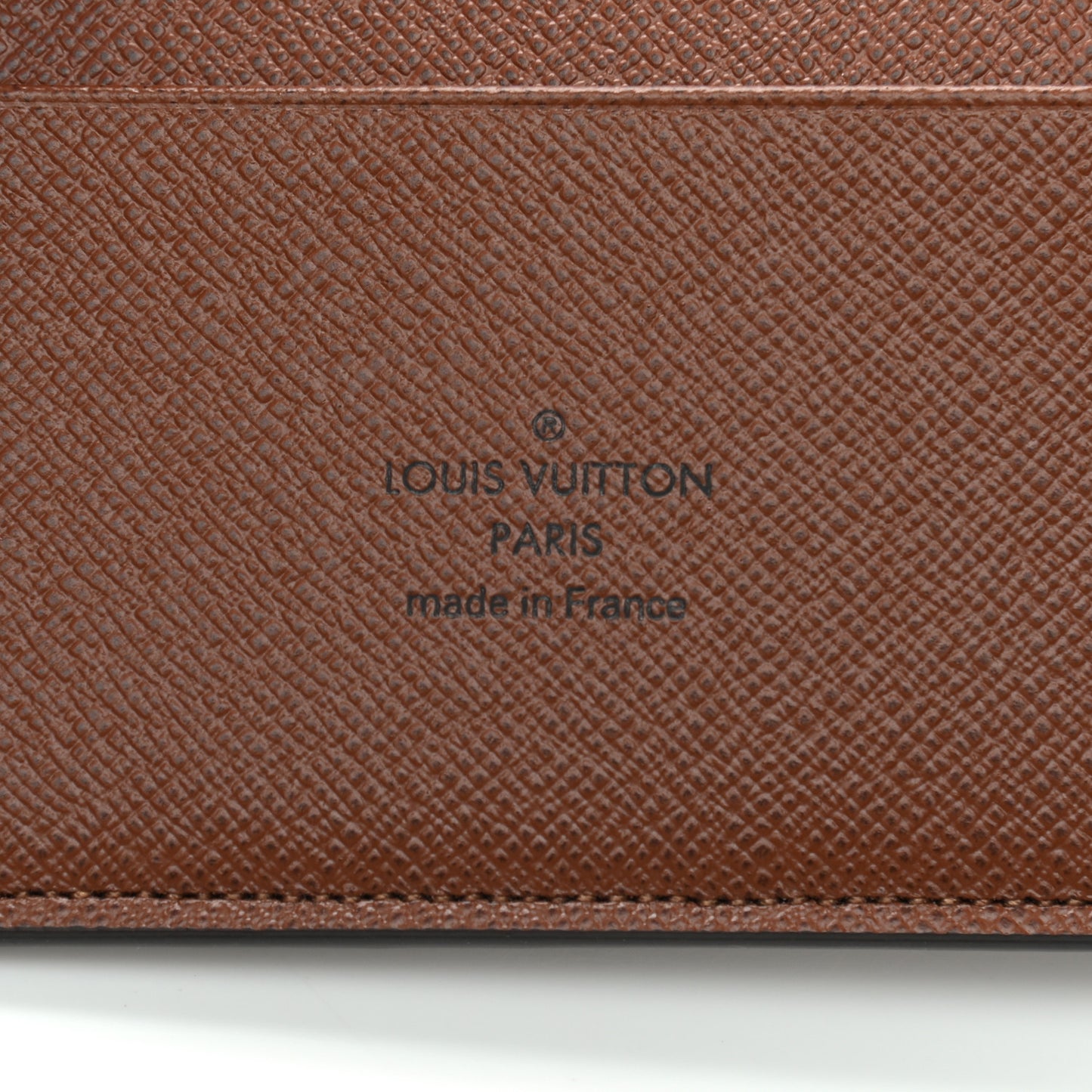Monogram Large Ring Agenda Cover