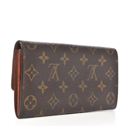 Louis Vuitton Monogram Sarah Wallet 3 of 12