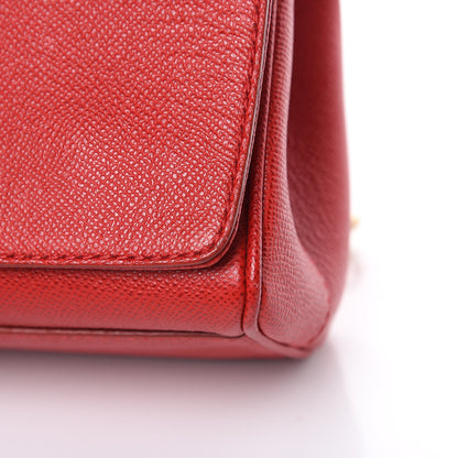 Dolce & Gabbana Dauphine Miss Sicily East West Shoulder Bag Red 9 of 10