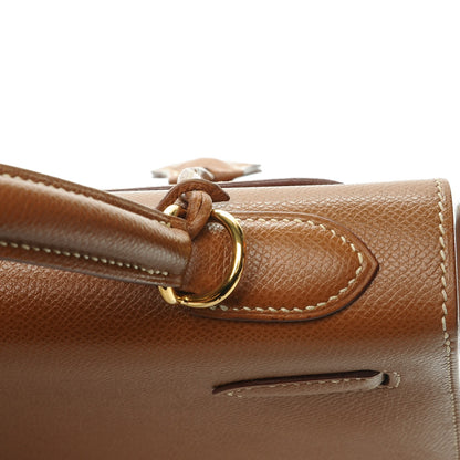 Hermes Courchevel Kelly Sellier 32 Gold 11 of 29