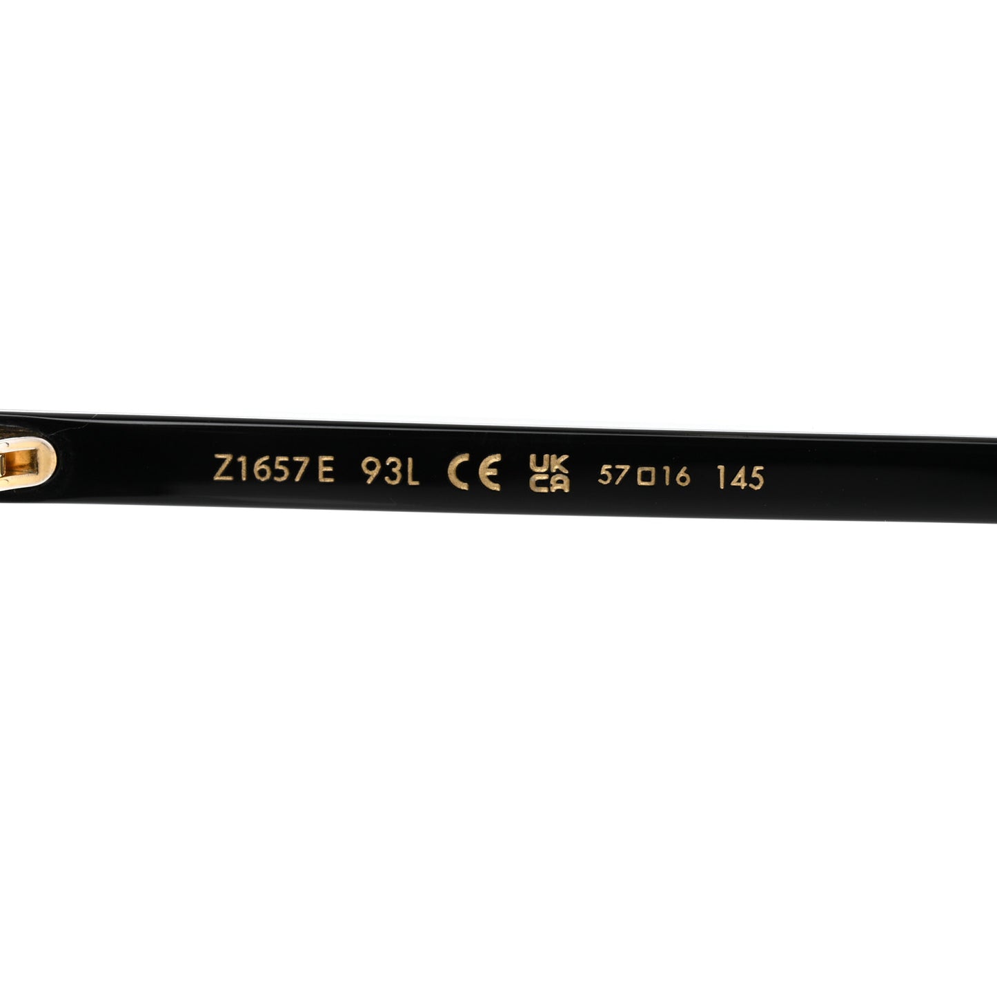 Acetate My Monogram Light Cat Eye Sunglasses Z1657E Black