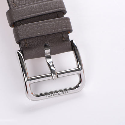 Hermes Swift 38mm Apple Watch Double Tour Etain 5 of 8