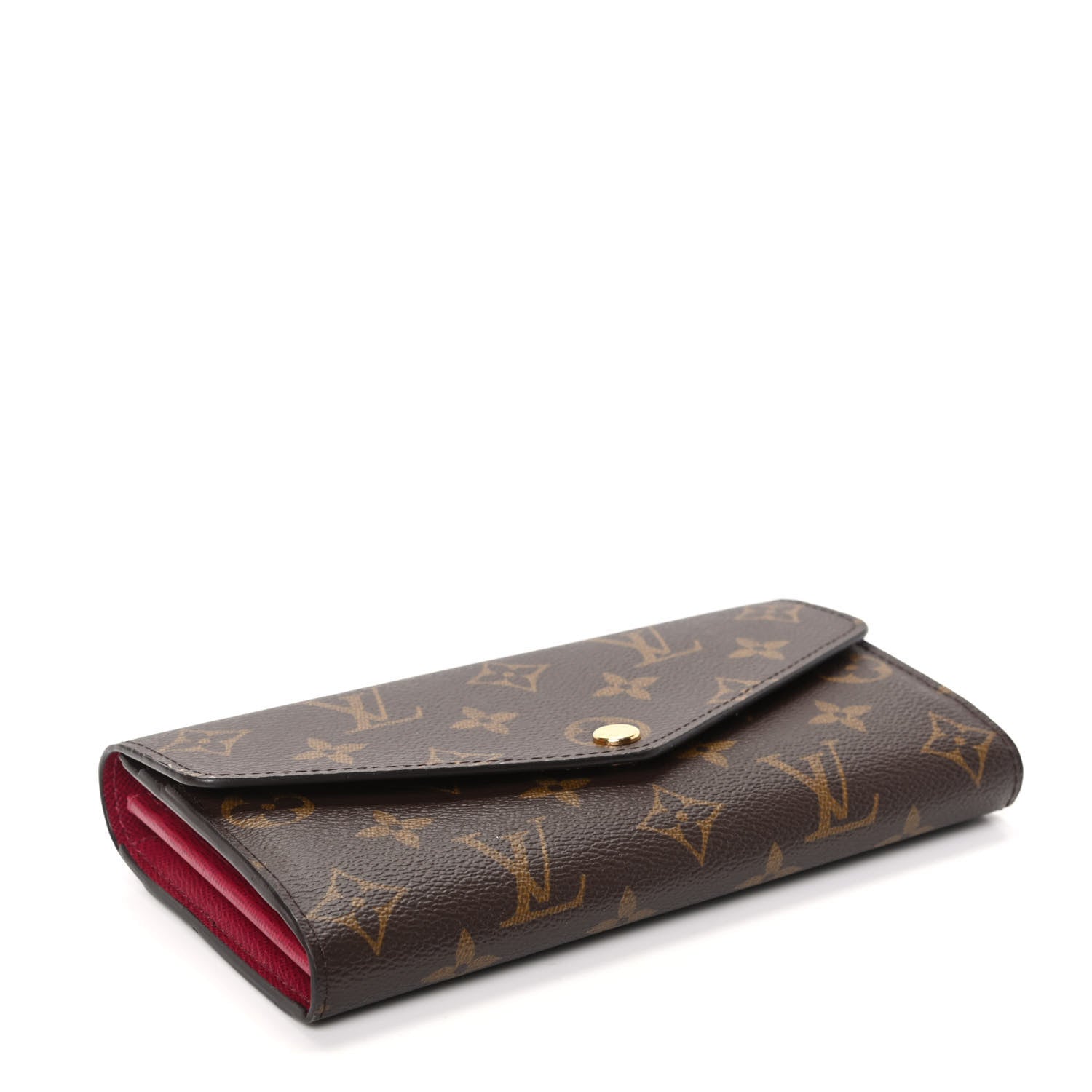 Louis Vuitton Monogram Sarah Wallet NM Fuchsia 4 of 9