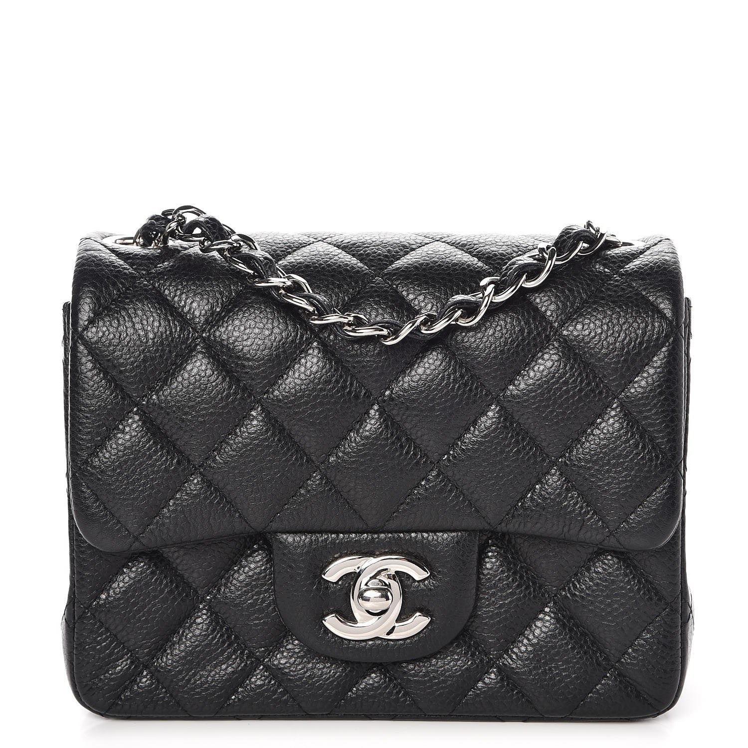 Chanel Caviar Quilted Mini Square Flap Black 1 of 9