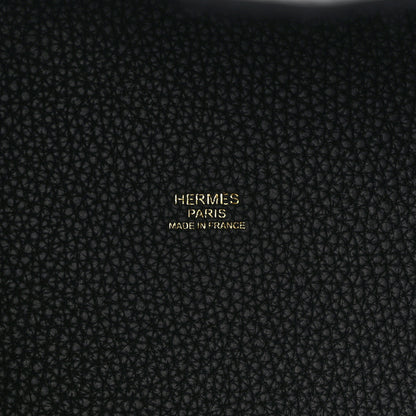 Hermes Taurillon Clemence Picotin Lock 18 PM Black 6 of 9