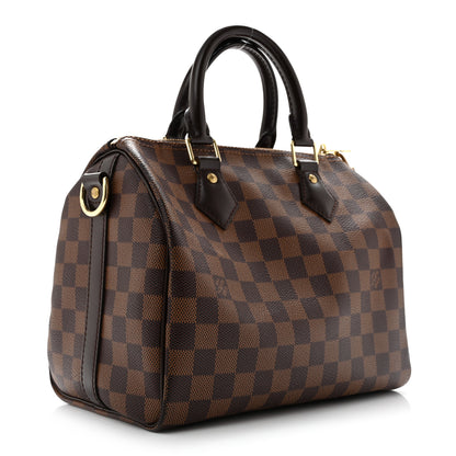 Louis Vuitton Damier Ebene Speedy Bandouliere 25 3 of 12