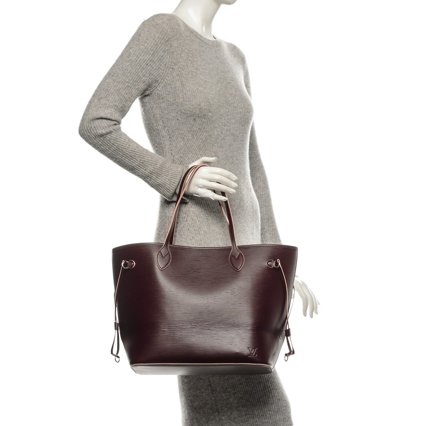 Epi Neverfull MM Prune Rose Poudre