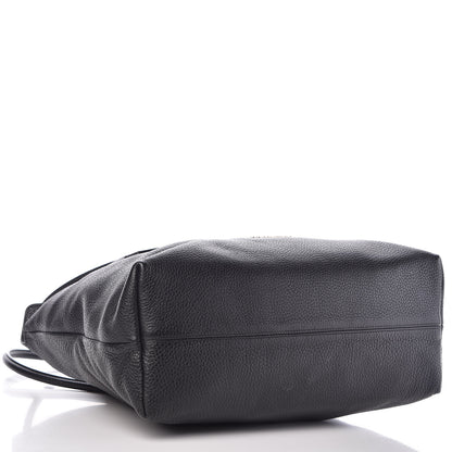 Burberry London Grainy Calfskin Medium Baynard Tote Black 4 of 12