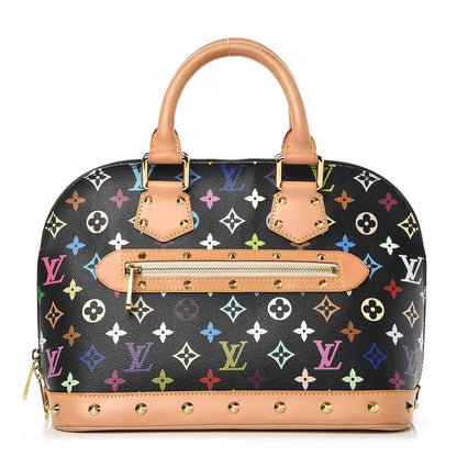 Louis Vuitton Monogram Multicolor Alma Black 1 of 15
