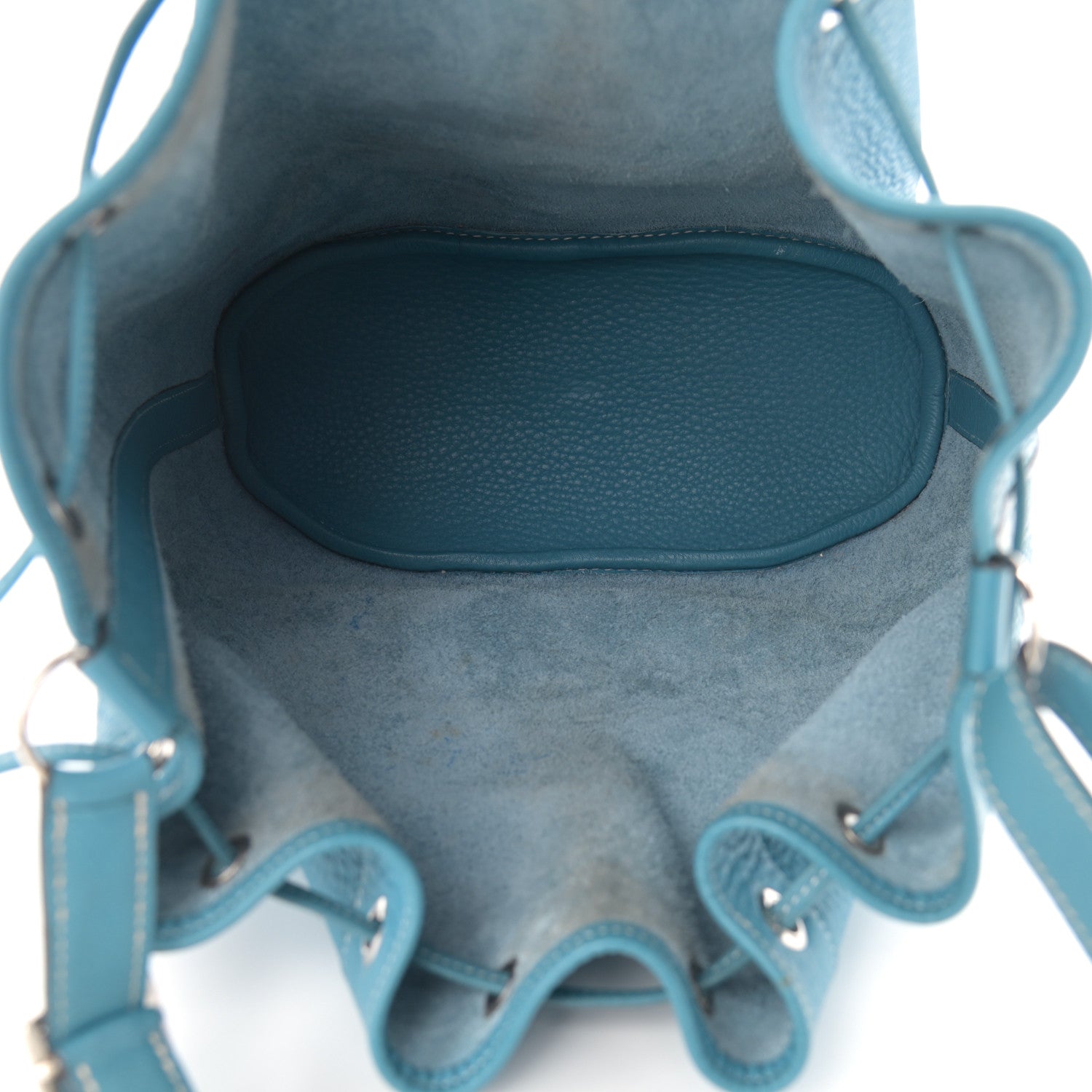 Hermes Taurillon Clemence Market 28 Blue Jean 5 of 11