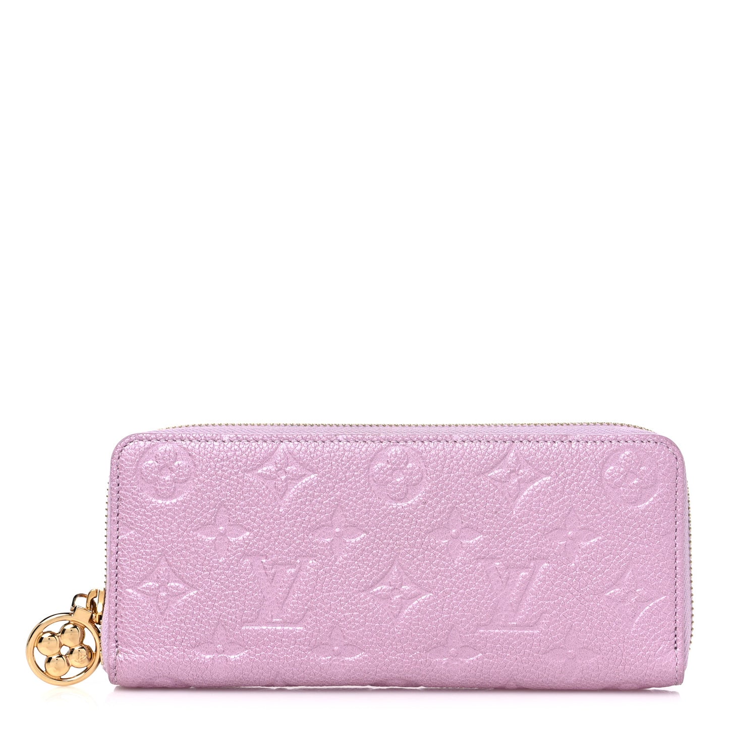 Metallic Empreinte Clemence Wallet Pearly Lilac