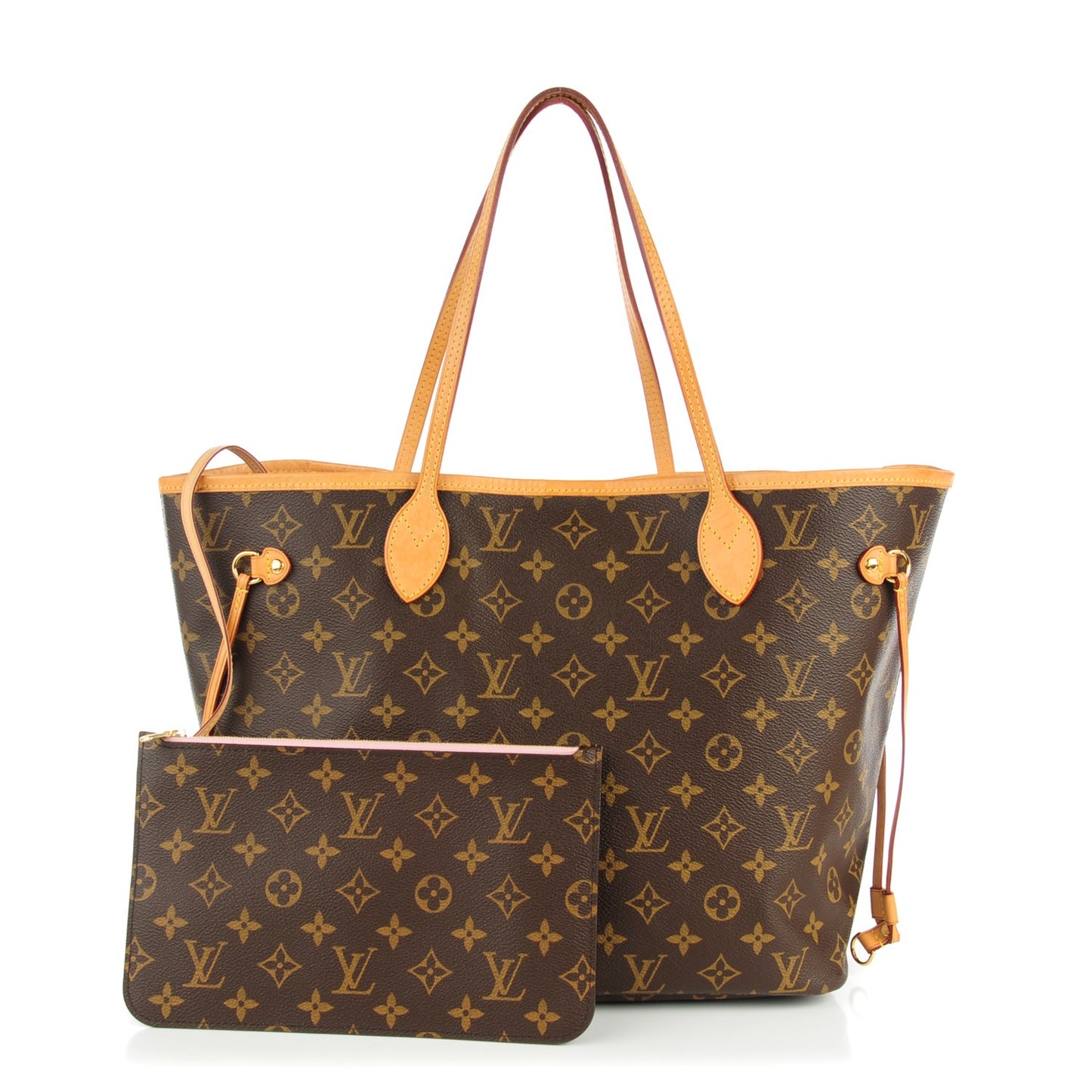 Monogram Neo Neverfull MM Rose Ballerine