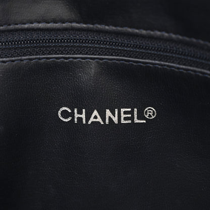 Chanel Lambskin Quilted Shoulder Bag Navy 5 of 10