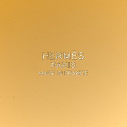 Hermes Toile Goeland Swift Cargo Picotin Lock 18 Jaune Citron Nata 6 of 7