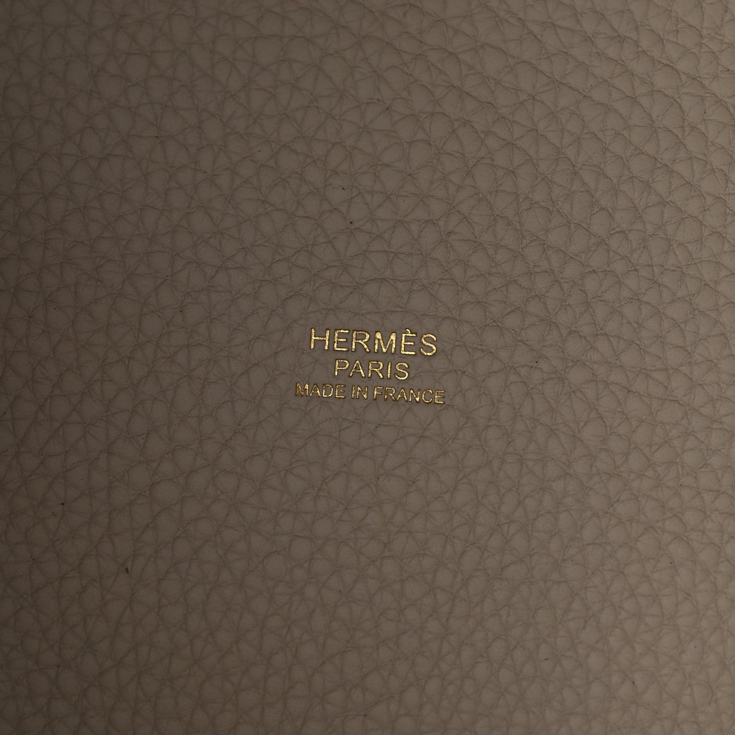 Hermes Taurillon Clemence Picotin Lock 18 PM Beton 6 of 10