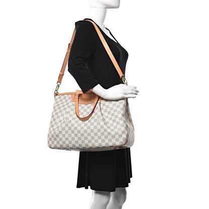 Louis Vuitton Damier Azur Siracusa GM 1 of 10