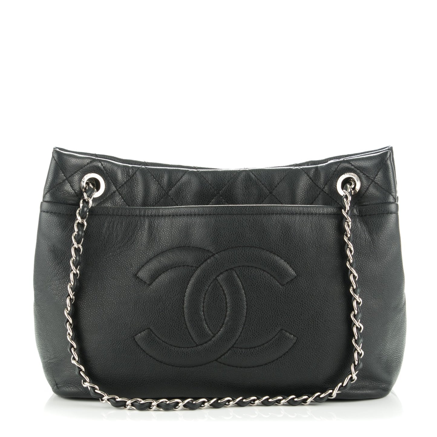 Caviar Timeless CC Soft Tote Black
