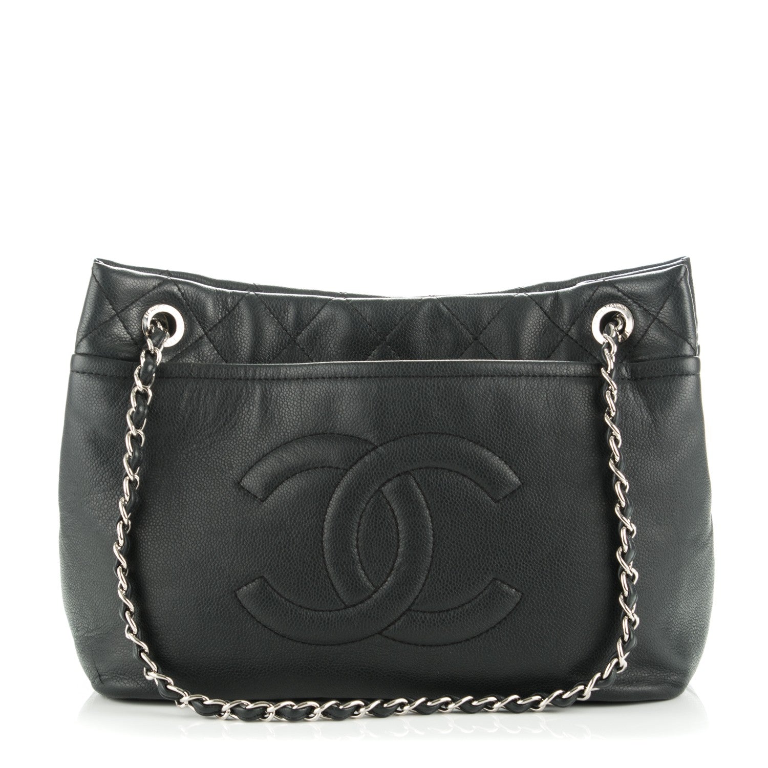 Chanel Caviar Timeless CC Soft Tote Black 1 of 7