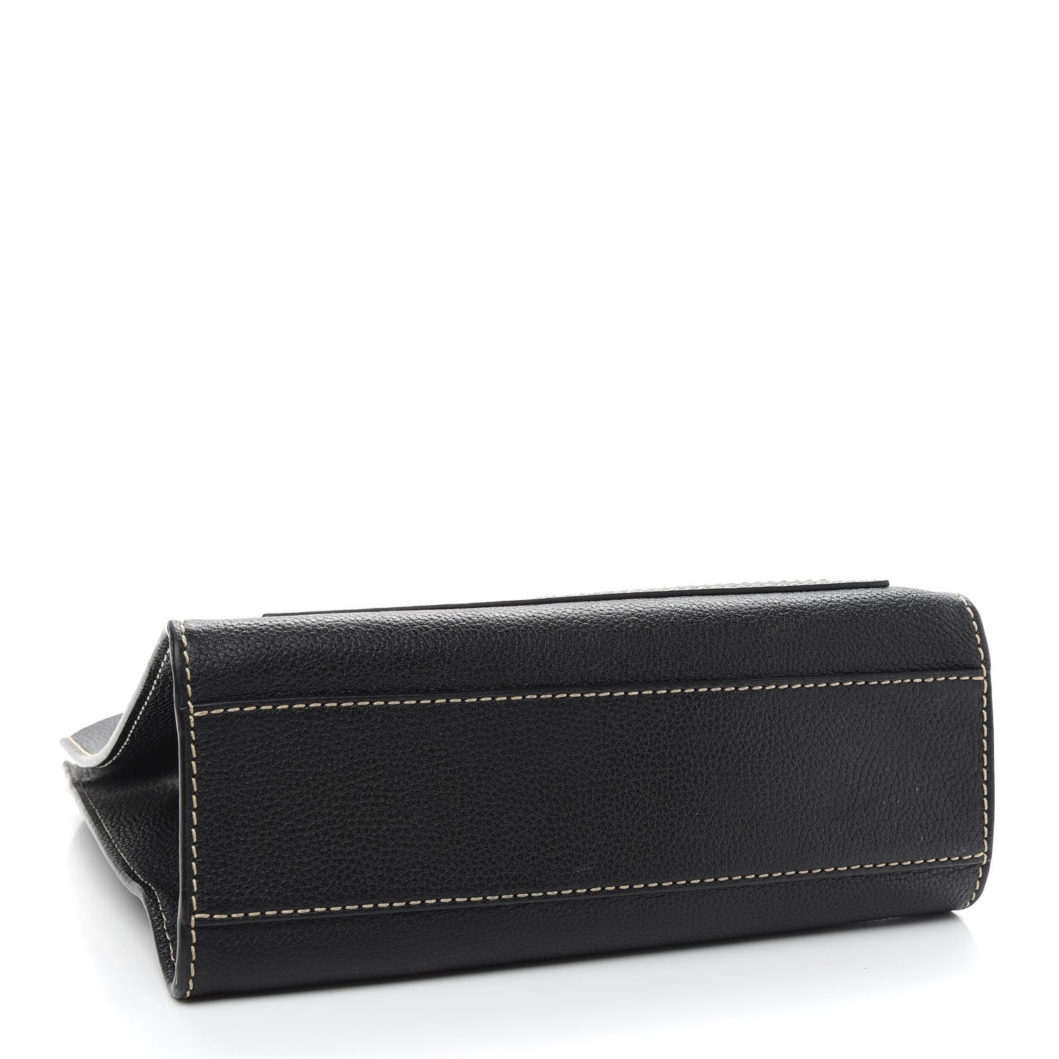 Marc Jacobs Grained Calfskin Medium Grind T Pocket Tote Black 4 of 8