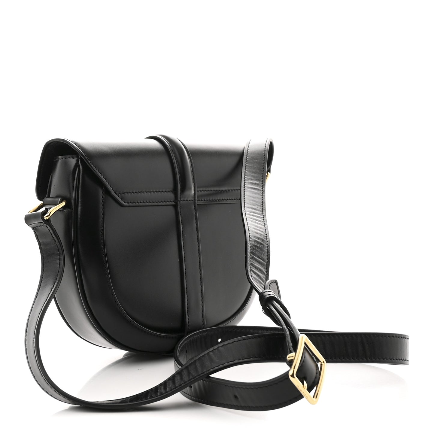 Pony Hair Calfskin Leopard Print Besace 16 Black Naturals