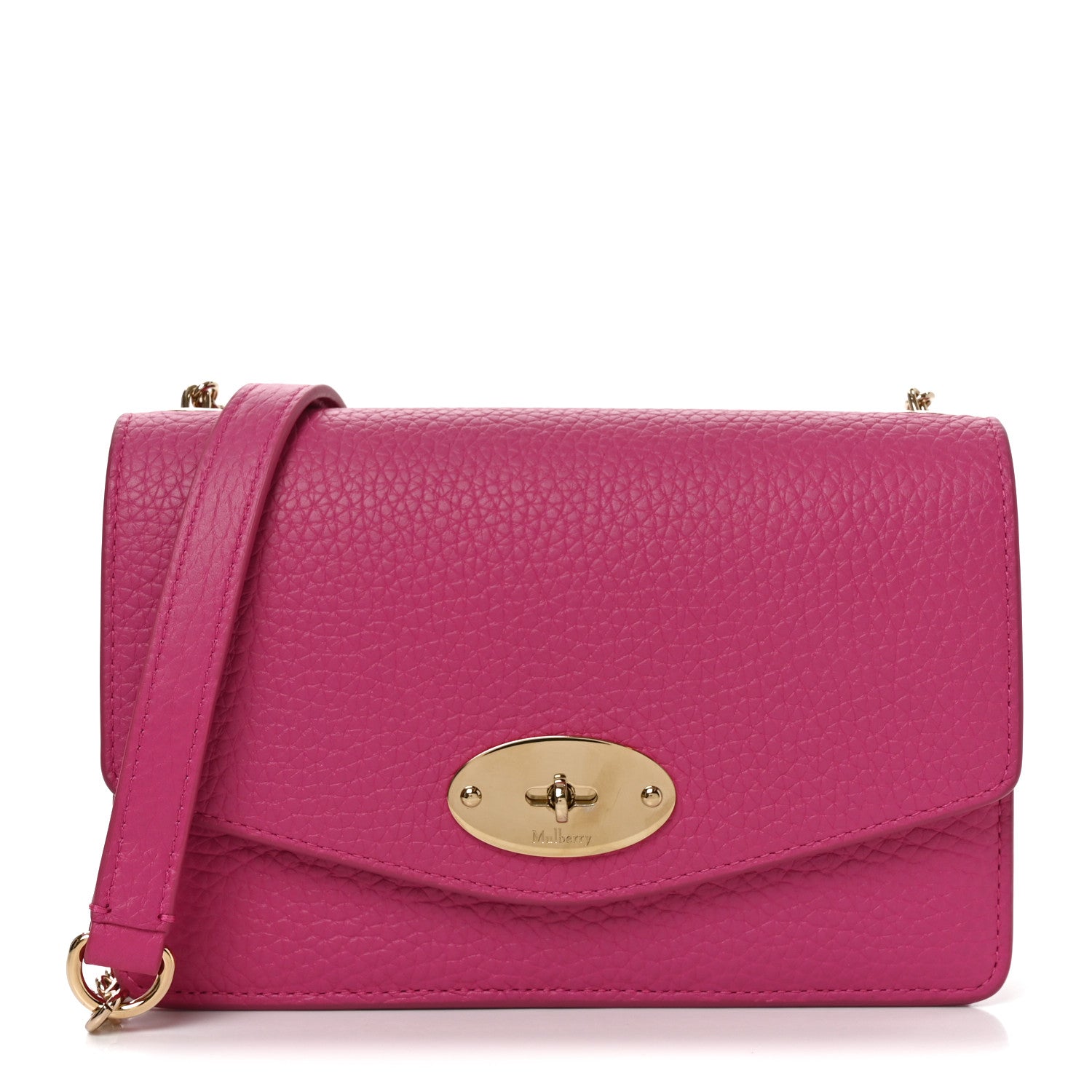 Mulberry Small Classic Grain Calfskin Small Darley Mulberry Pink 1 of 9