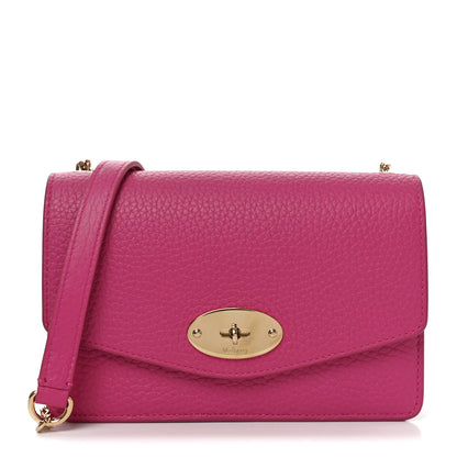 Mulberry Small Classic Grain Calfskin Small Darley Mulberry Pink 1 of 9