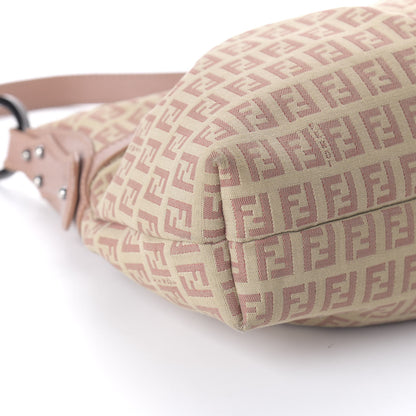 Fendi Zucchino Vitello Hobo Pink 6 of 10