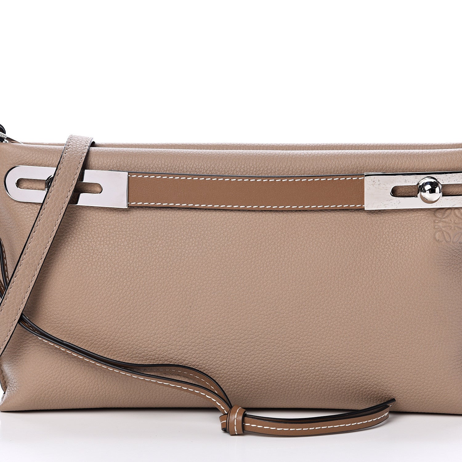 Loewe Grained Calfskin Small Missy Bag Sand 9 of 12