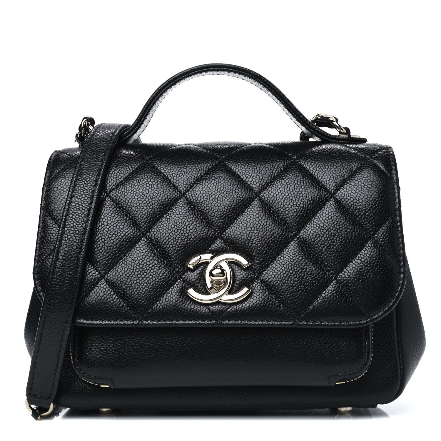 Chanel Caviar Quilted Small Business Affinity Flap Black 1 of 4