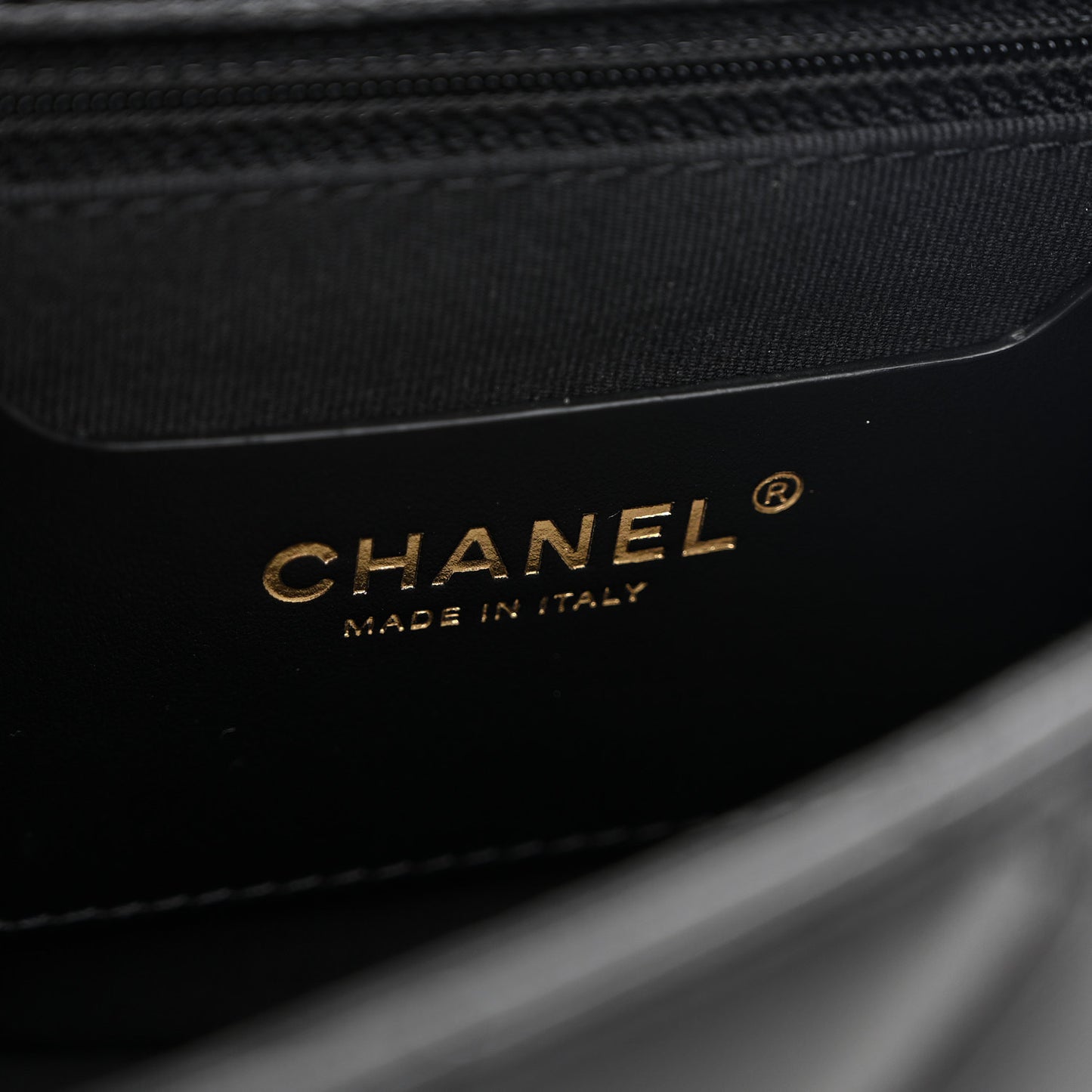 Lambskin Quilted Small Flap Bag Black