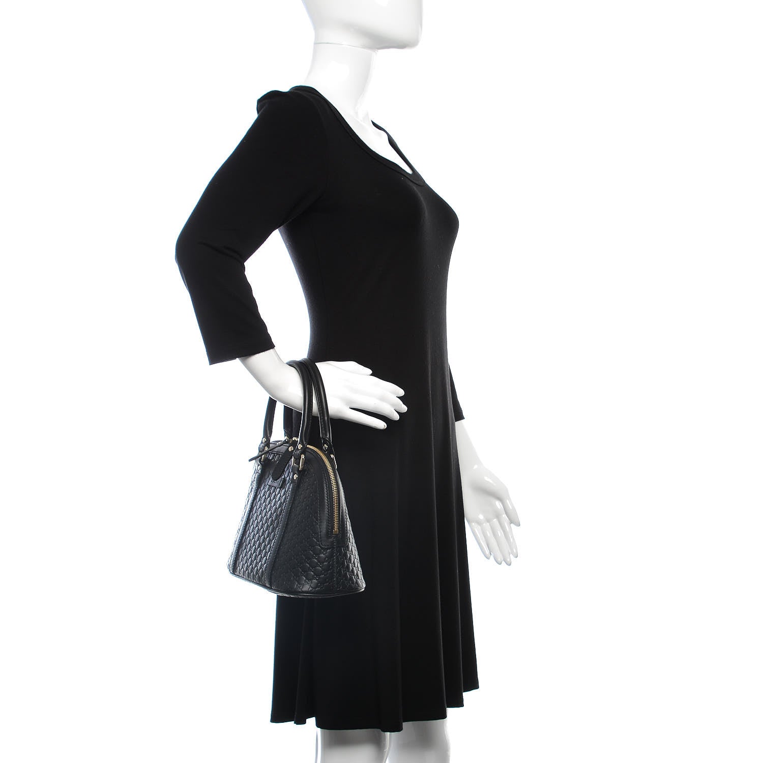Gucci Microguccissima Mini Dome Bag Black 3 of 10