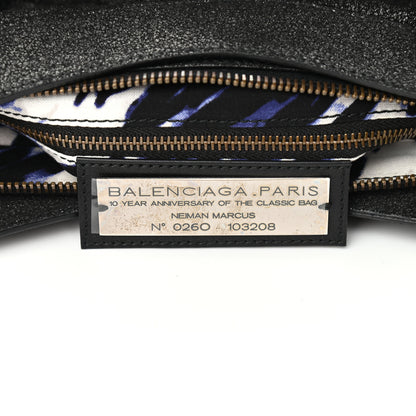 Balenciaga Craquele Calfskin Classic Hardware First Black 7 of 10