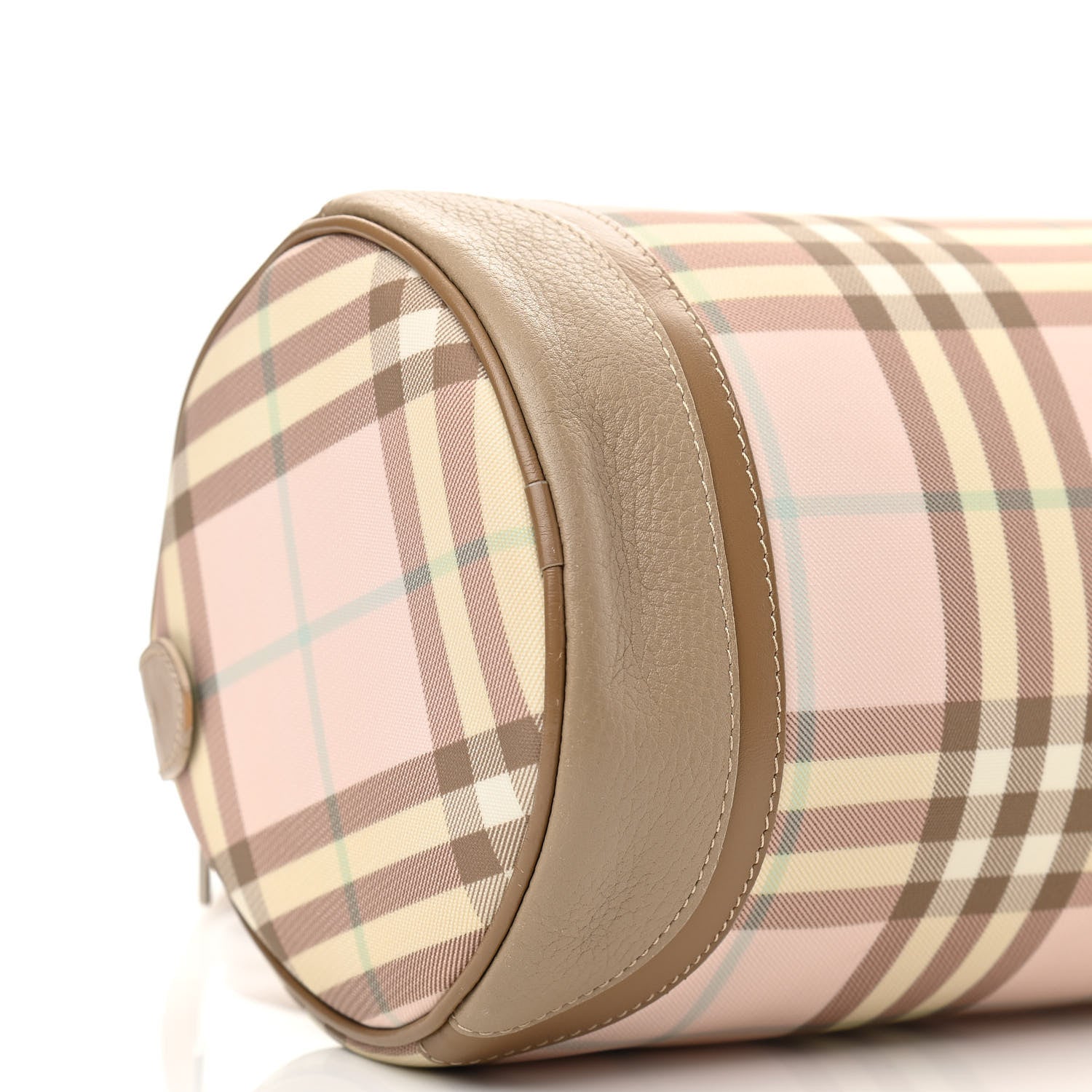 Burberry Candy Check Lola Barrel Shoulder Bag Pink 5 of 15