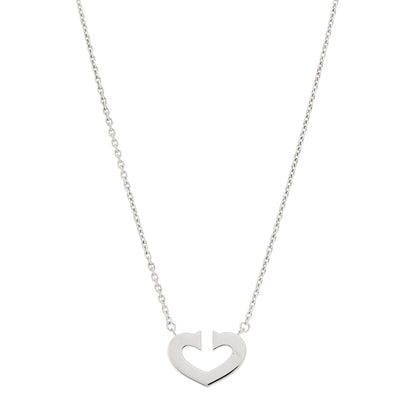 Cartier 18K White Gold Medium Hearts and Symbols Necklace 1 of 5
