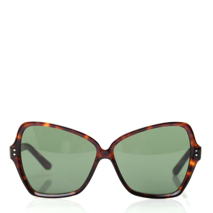 Celine Acetate Butterfly Sunglasses CL 40067I Havana 2 of 7