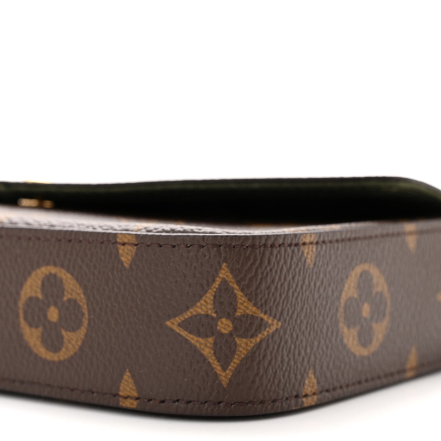 Louis Vuitton Monogram Felicie Strap & Go Kaki 9 of 10