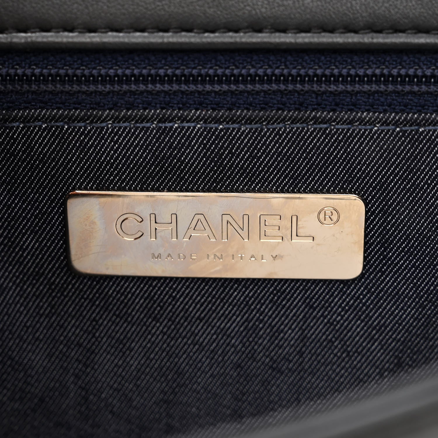 Chanel Lambskin CC Mania Flap Bag Black 6 of 10